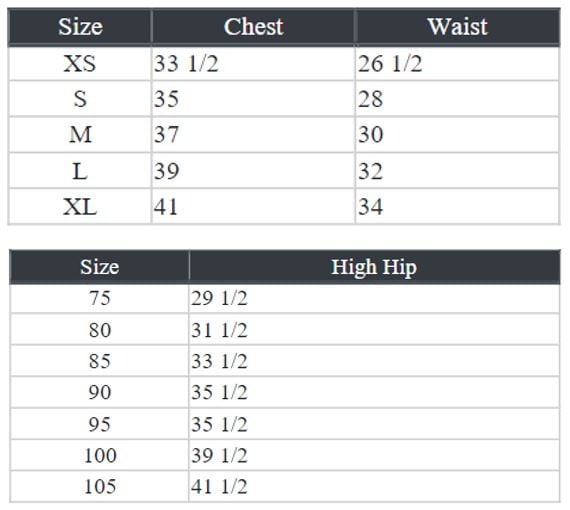 Size Chart Model