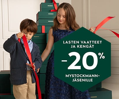 Lasten vaatteet ja kengät –20 %